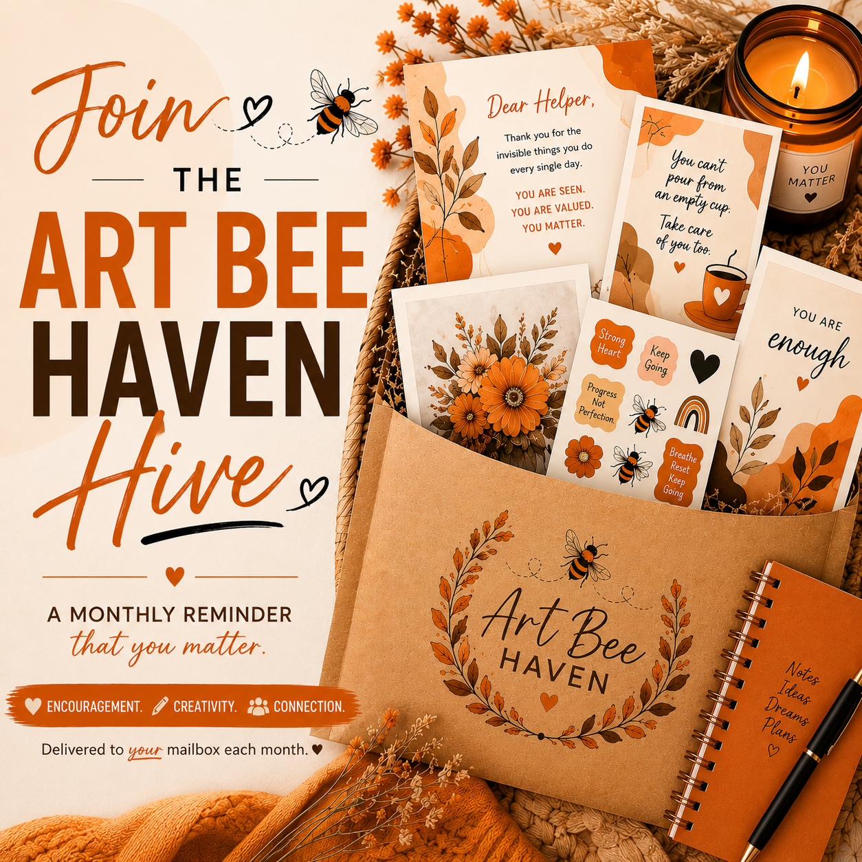 Art Bee Haven Hive Monthly Membership