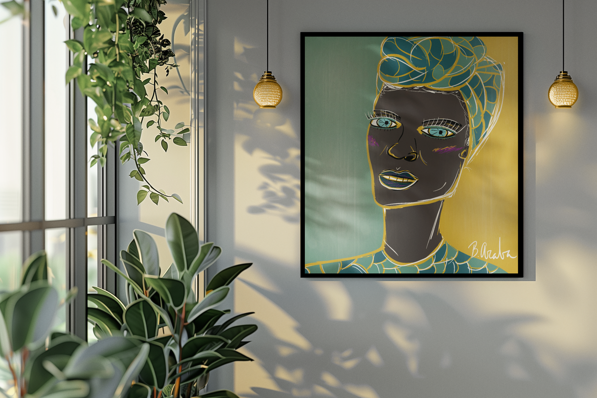 Maame Art Print