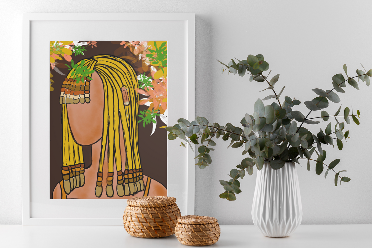 Beads Bae Art Print